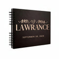 Mr and Mrs Personalized Wedding Guestbook