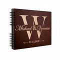Rectangular Wedding Guestbook - Custom Engraved Names