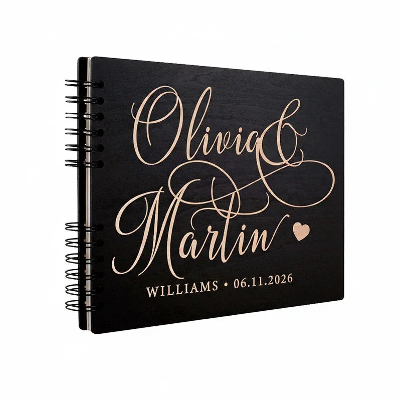 From I DO to FOREVER - Personalized Wedding Memory Book