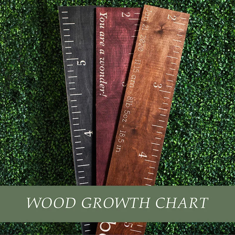 Personalized Wooden Chart, Growth Chart for Kids, Boys, Girls GiftShire