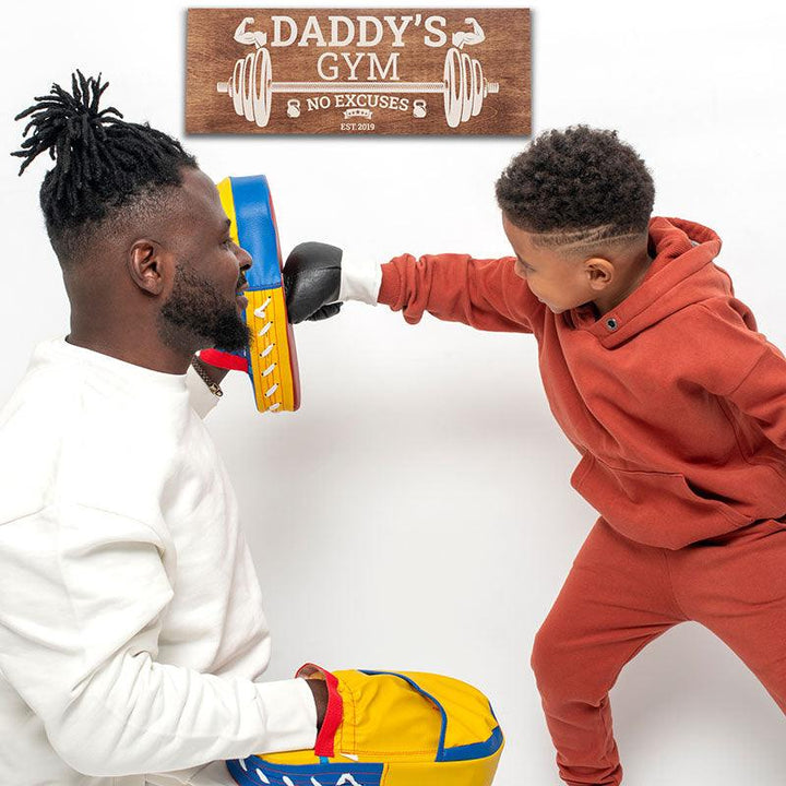 Customized Wooden Father Sign - GiftShire