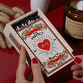 Personalized Wooden Match Box - Add Your Initial