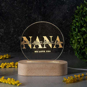 Personalized Night Light for Mother’s Day - GiftShire