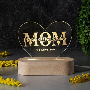 Personalized Night Light for Mother’s Day - GiftShire