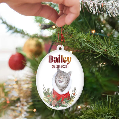 Pet Memorial Gifts for Christmas – Photo Keepsake of Your Cat or Dog
