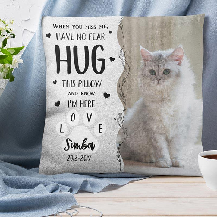 Custom Memorial Pet Pillow - GiftShire