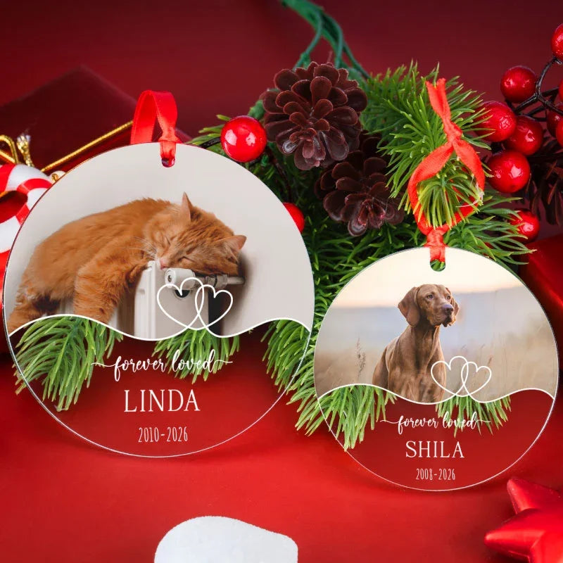 Sympathy Memorial Gifts - Custom Photo ornament