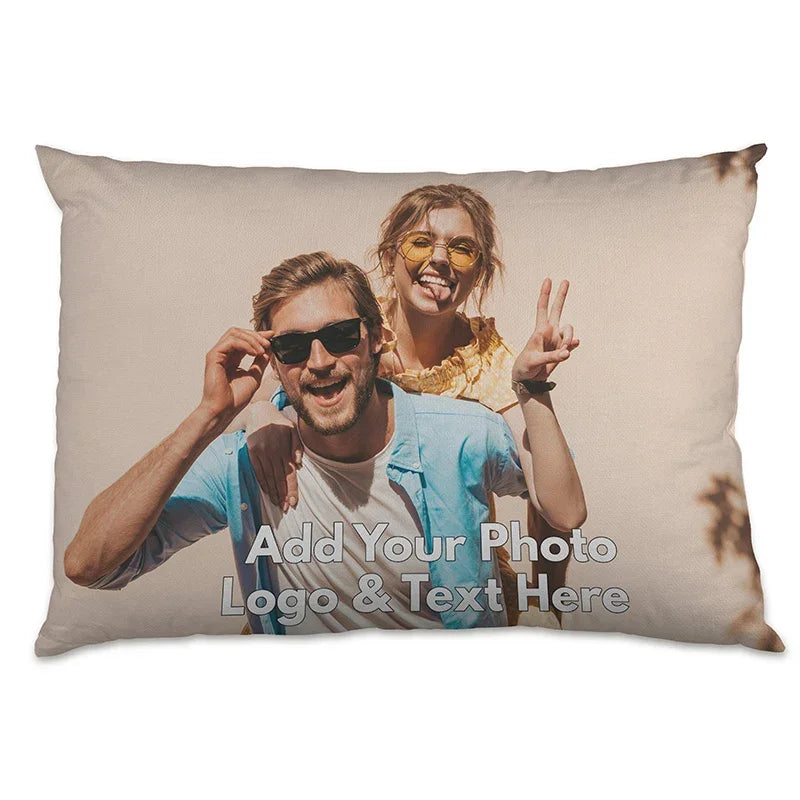 Photo Memory Pillow: Custom Photos and Text - GiftShire