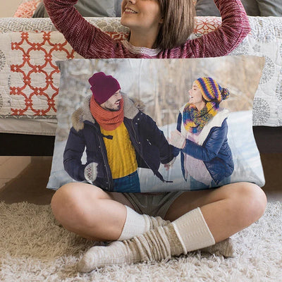 Photo Memory Pillow: Custom Photos and Text - GiftShire