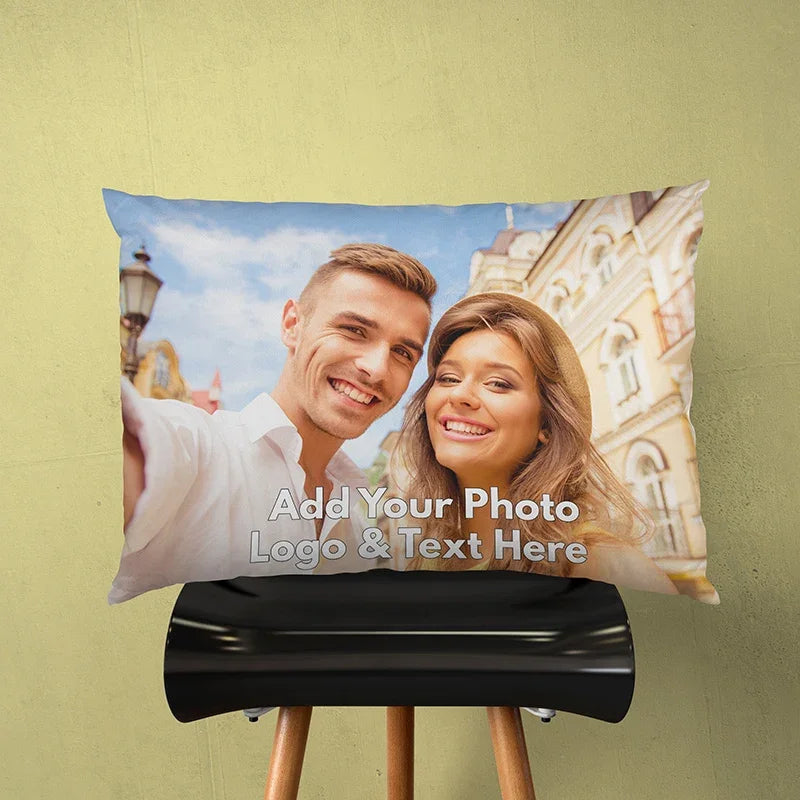 Photo Memory Pillow: Custom Photos and Text - GiftShire