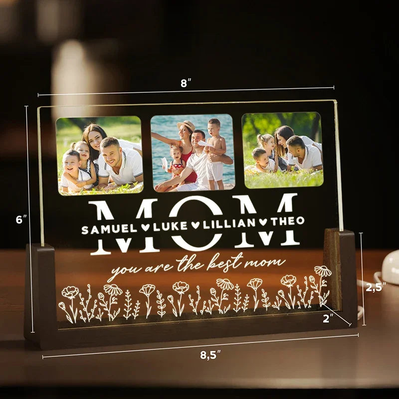Custom Photo Night Light For Mother’s Day