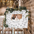 Photo Upload Wedding Guestbook – Custom with Names and Dates