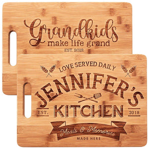 Queen of The Kitchen - Mom's Cutting Board - GiftShire