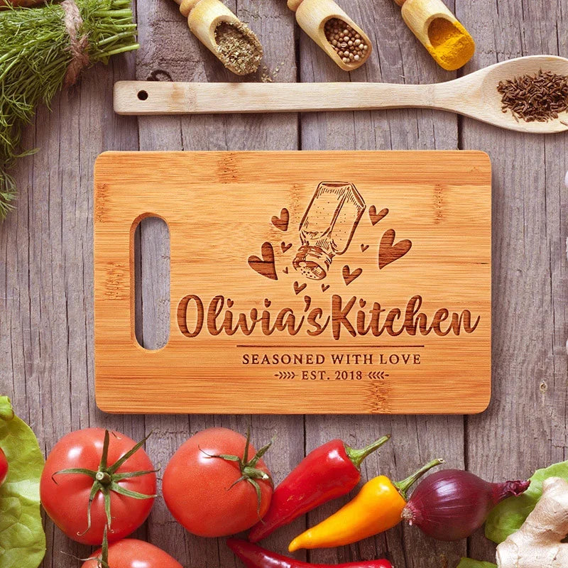 Queen of The Kitchen - Mom's Cutting Board - GiftShire