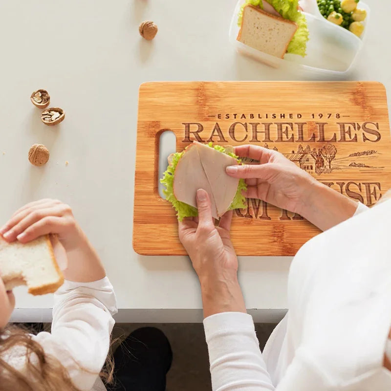 Queen of The Kitchen - Mom's Cutting Board - GiftShire