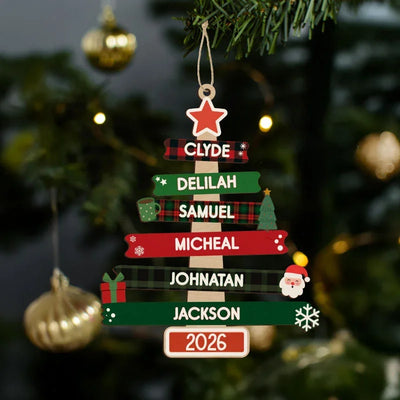 Ready To Hang Tree Decorations - Personalized Ornaments for Christmas