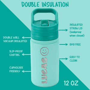 Reusable Kids Water Bottles 12 Oz & Personalized - GiftShire