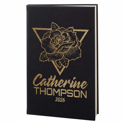 Personalized Notebook - Custom Leather Notebook, Gift for Her - GiftShire
