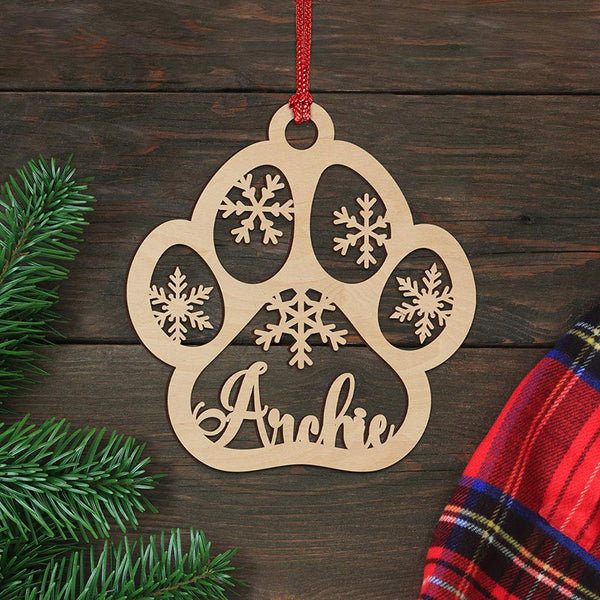 Shape Cut Christmas Ornament - GiftShire