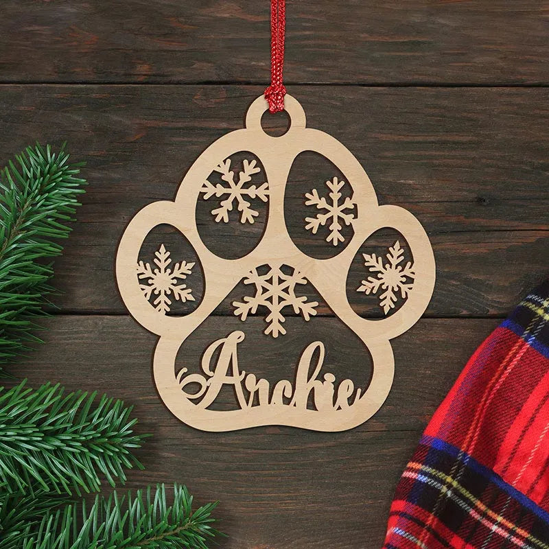Shape Cut Christmas Ornament - GiftShire