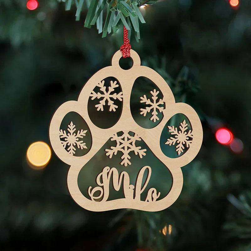 Shape Cut Christmas Ornament - GiftShire