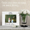 She Said Yes Picture Frame - Custom Proposal Keepsakes