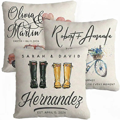 Soft Cushion Pillowcase - One Love, Nine Custom Stories