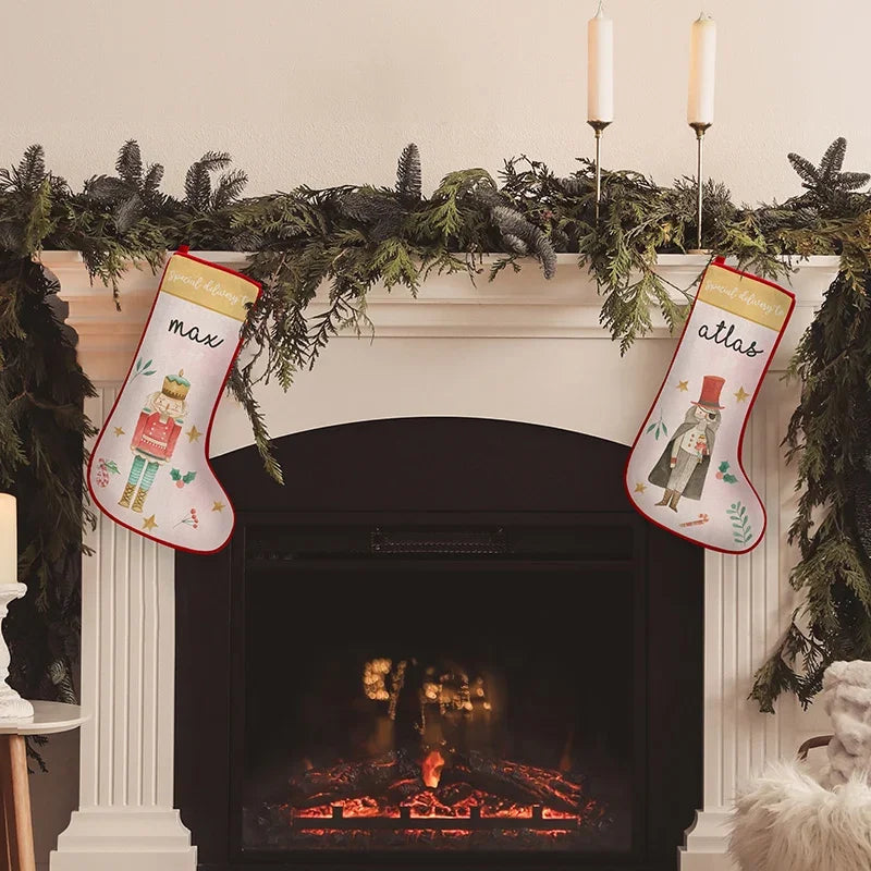 Special Delivery Nutcracker Christmas Stockings for Kids - GiftShire