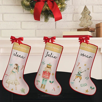 Special Delivery Nutcracker Christmas Stockings for Kids - GiftShire
