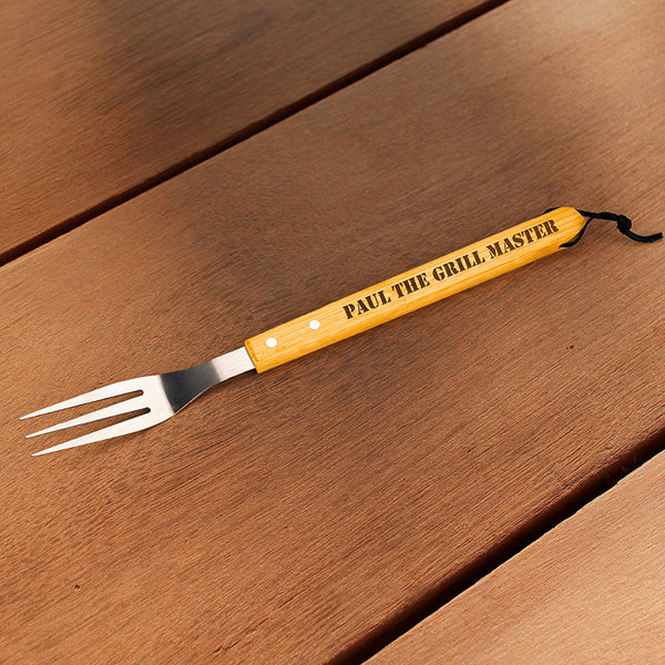 Stainless Steel Personalized BBQ Grill Tool, Set of 3 Piece