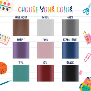 Stainless Steel Personalized Water Bottle for School Kids - GiftShire