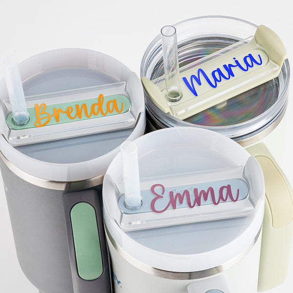 Stanley Name Tag For Quencher H2.0 Lid Plate Topper - GiftShire