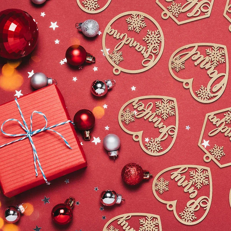 Stocking Name Tag Ornaments for Christmas - GiftShire