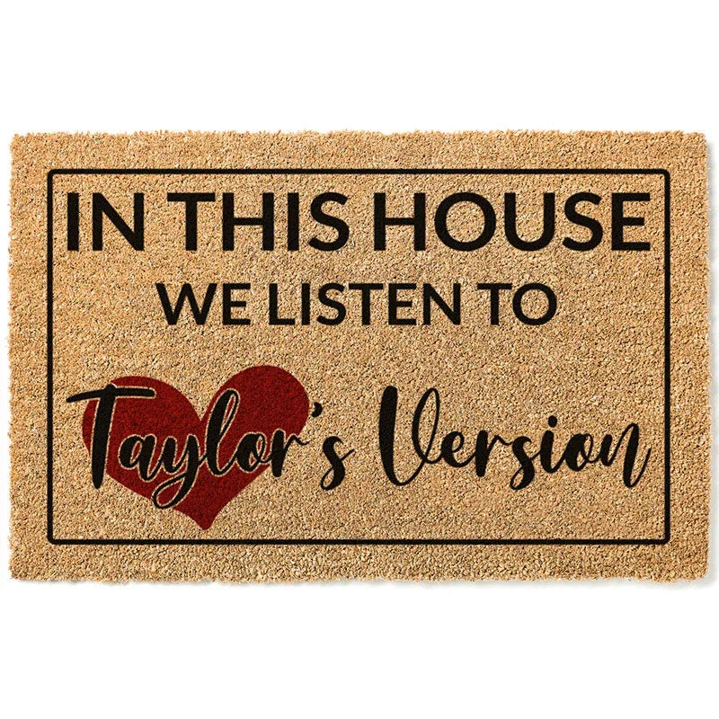 Taylor’s Version Doormat with 3 Size Options - GiftShire
