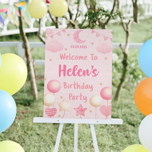 Teen's Birthday Welcome Sign with Name - GiftShire