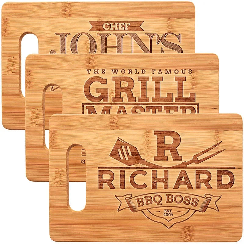 Thick Cutting Board for Dad's Kitchen - 1,5 Inches - GiftShire