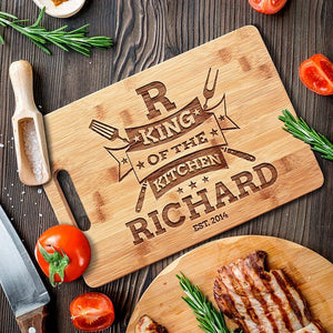 Thick Cutting Board for Dad's Kitchen - 1,5 Inches - GiftShire