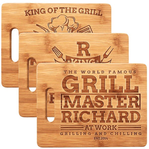 Thick Cutting Board for Dad's Kitchen - 1,5 Inches - GiftShire