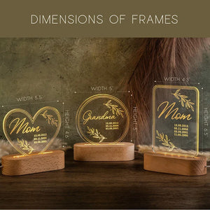 Gifts for Mom & Grandma – Custom Engraved Night Lights - GiftShire