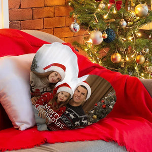 Transform Any photo Into a Heart Pillow - Custom Made In USA - GiftShire