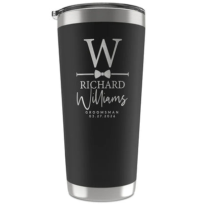 Uniquely Engraved 30 oz Tumbler for Your Groomsmen - GiftShire