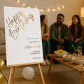 UVC Printed Personalized Acrylic & Foamboard Birthday Sign