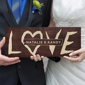 Valentine Sign, Custom Love Sign - GiftShire