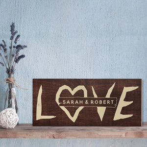 Valentine Sign, Custom Love Sign - GiftShire