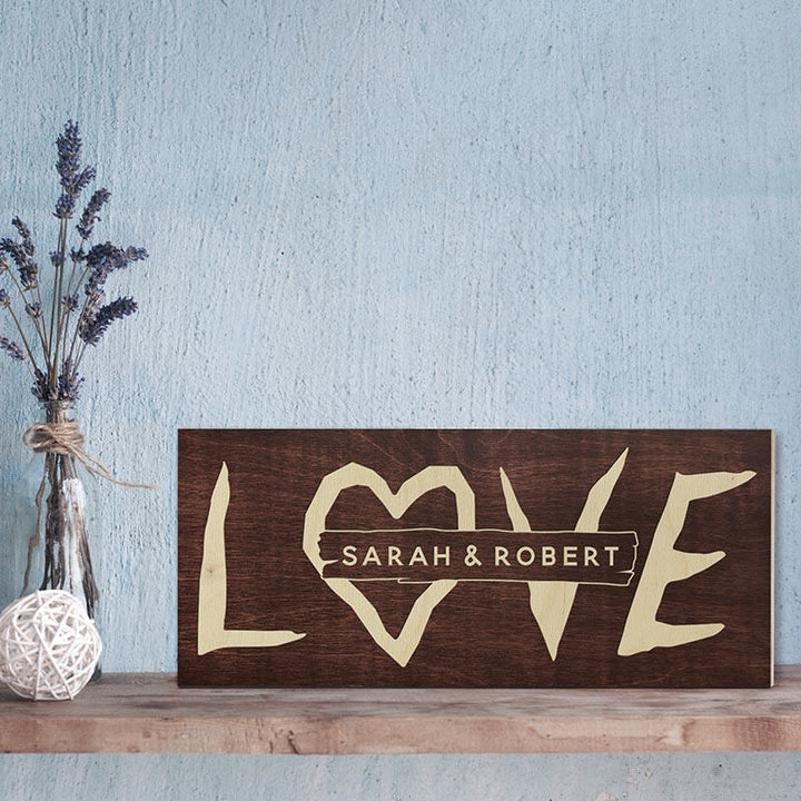 Valentine Sign, Custom Love Sign - GiftShire