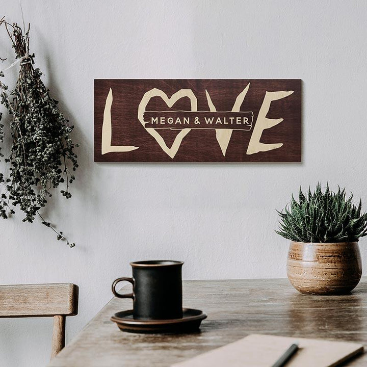Valentine Sign, Custom Love Sign - GiftShire
