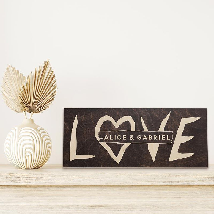 Valentine Sign, Custom Love Sign - GiftShire