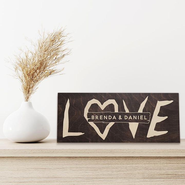 Valentine Sign, Custom Love Sign - GiftShire