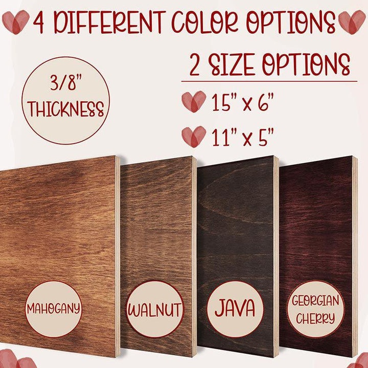 Valentine Sign, Custom Love Sign - GiftShire