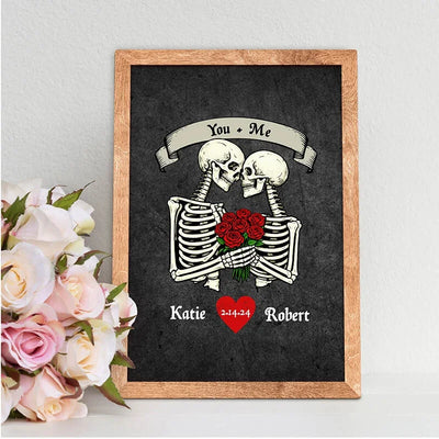 Valentine’s Day Wall Art – Til’ Death Do Us Apart Gifts